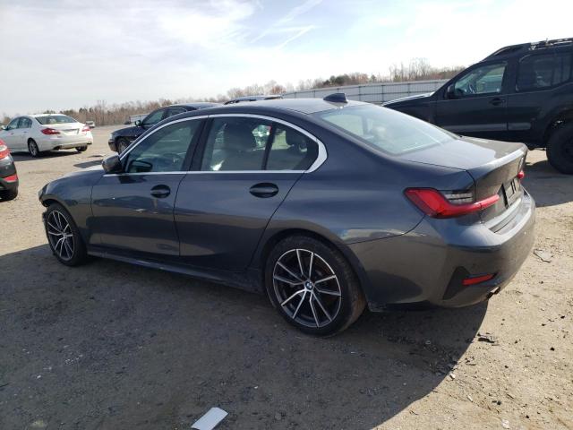 3MW5R1J00M8C07691 - 2021 BMW 330I GRAY photo 2