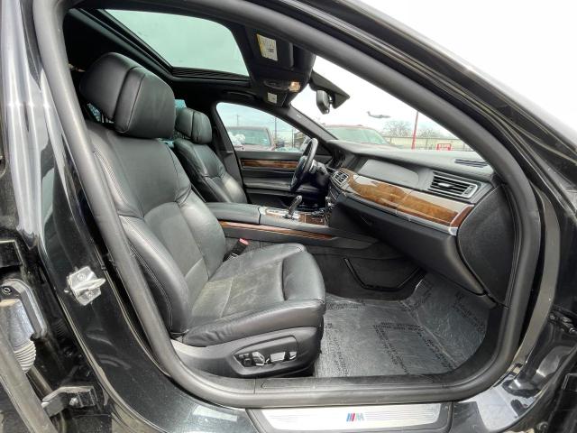 WBAYE8C52DDE22392 - 2013 BMW 750 LI BLACK photo 5