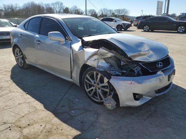 JTHBK262462011716 - 2006 LEXUS IS 250 SILVER photo 4