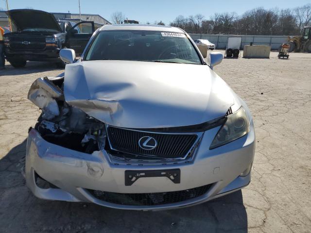 JTHBK262462011716 - 2006 LEXUS IS 250 SILVER photo 5