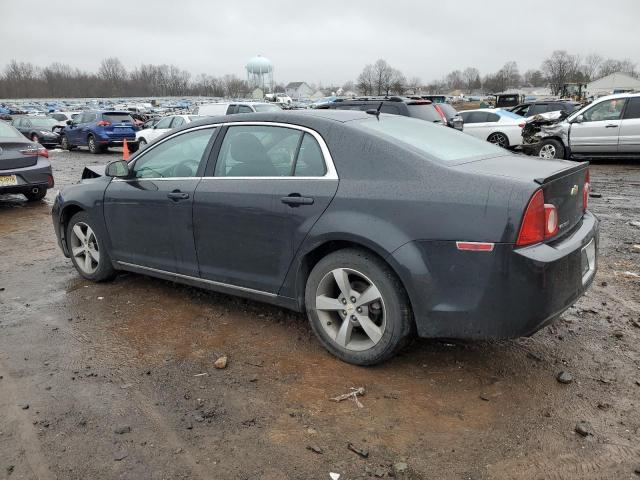 1G1ZC5E16BF122562 - 2011 CHEVROLET MALIBU 1LT BLACK photo 2