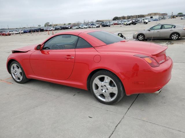 JTHFN48YX50068275 - 2005 LEXUS SC 430 RED photo 2