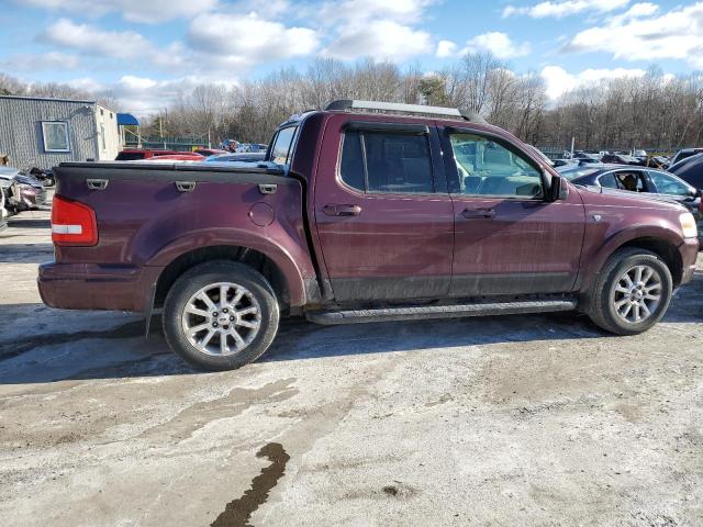 1FMEU53857UB11778 - 2007 FORD EXPLORER S LIMITED MAROON photo 3