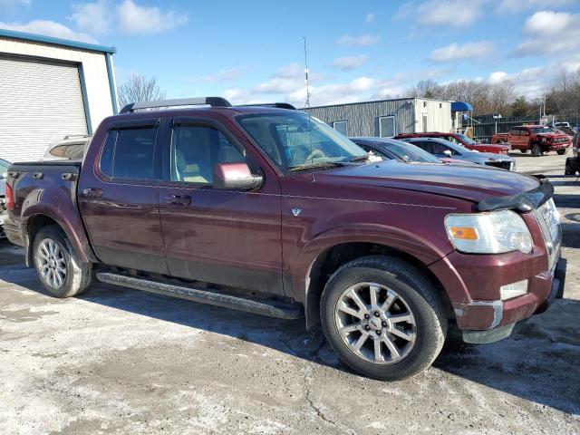 1FMEU53857UB11778 - 2007 FORD EXPLORER S LIMITED MAROON photo 4