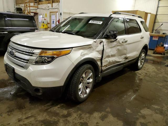 1FM5K8D83FGA67900 - 2015 FORD EXPLORER XLT WHITE photo 1