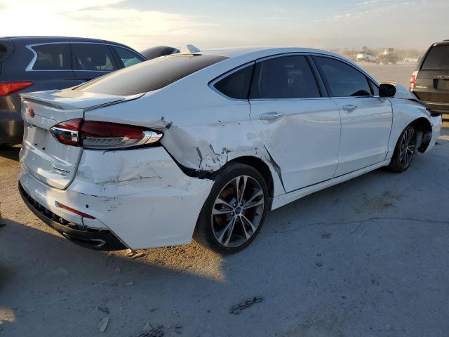 3FA6P0D95LR117131 - 2020 FORD FUSION TITANIUM WHITE photo 3