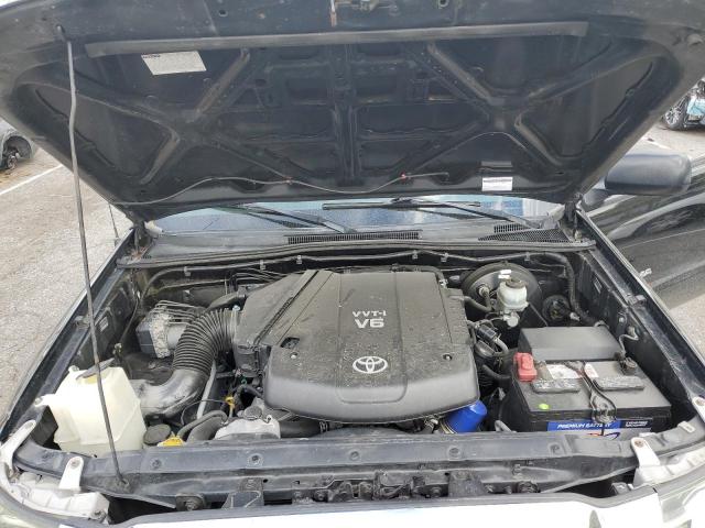 3TMJU4GNXAM096784 - 2010 TOYOTA TACOMA DOUBLE CAB PRERUNNER BLACK photo 11
