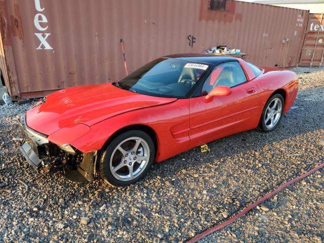 1G1YY22G745100454 - 2004 CHEVROLET CORVETTE RED photo 1