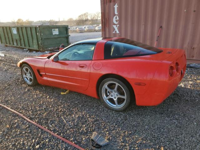 1G1YY22G745100454 - 2004 CHEVROLET CORVETTE RED photo 2