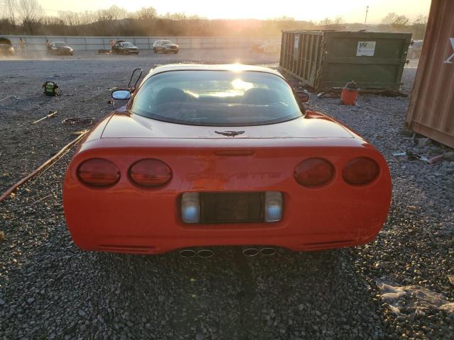 1G1YY22G745100454 - 2004 CHEVROLET CORVETTE RED photo 6