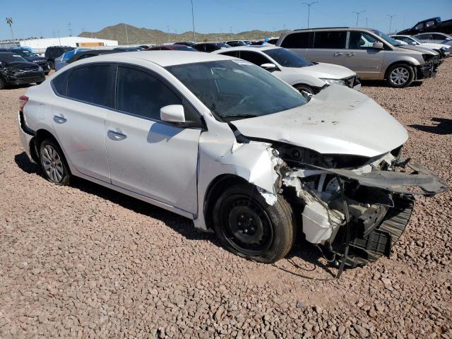 3N1AB7AP7EL640478 - 2014 NISSAN SENTRA S WHITE photo 4