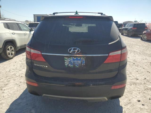 KM8SN4HF7EU061609 - 2014 HYUNDAI SANTA FE GLS BLACK photo 6