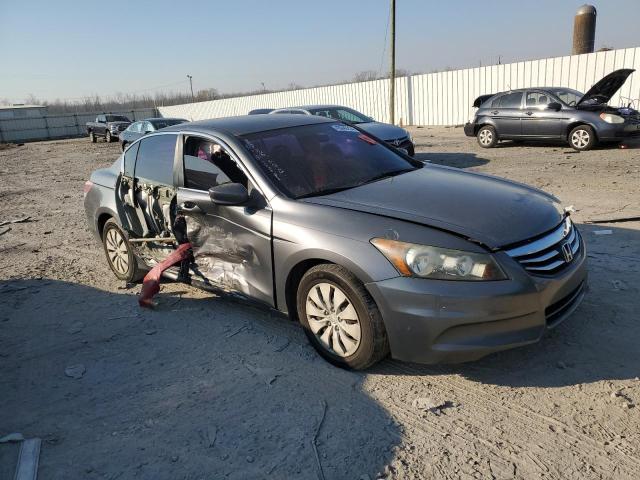 1HGCP2F38BA061679 - 2011 HONDA ACCORD LX GRAY photo 4