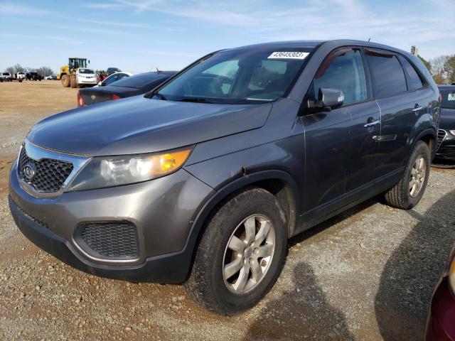 5XYKT3A15CG194645 - 2012 KIA SORENTO BASE GRAY photo 1