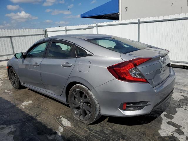 2HGFC2F77GH570666 - 2016 HONDA CIVIC EX ვერცხლისფერი ფოტო 2