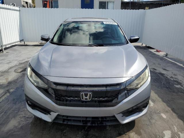 2HGFC2F77GH570666 - 2016 HONDA CIVIC EX ვერცხლისფერი ფოტო 5