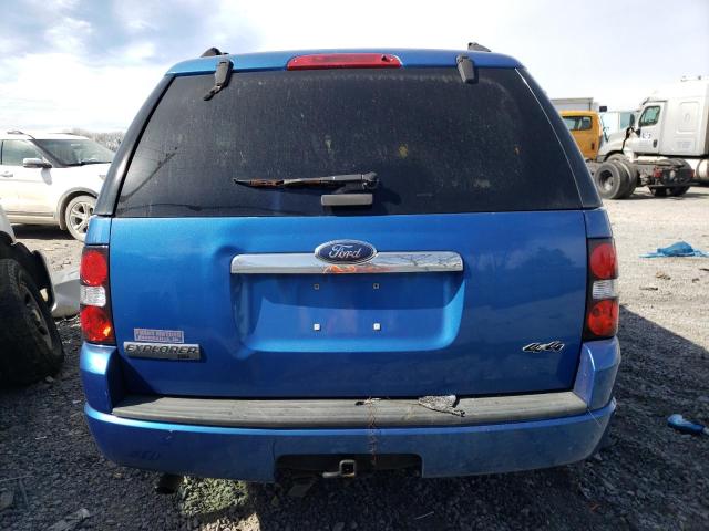 1FMEU7DE0AUA14592 - 2010 FORD EXPLORER XLT BLUE photo 6