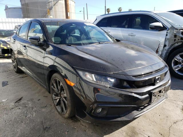 2HGFC2F81KH584807 - 2019 HONDA CIVIC SPORT BLACK photo 4