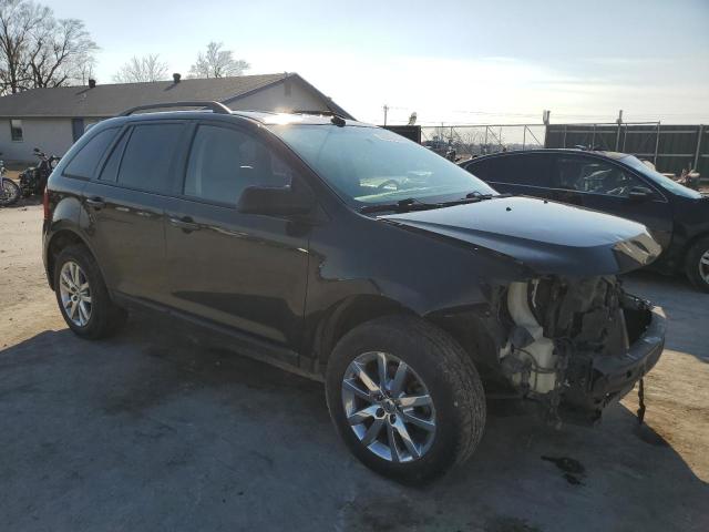 2FMDK4JC6DBB01653 - 2013 FORD EDGE SEL BLACK photo 4