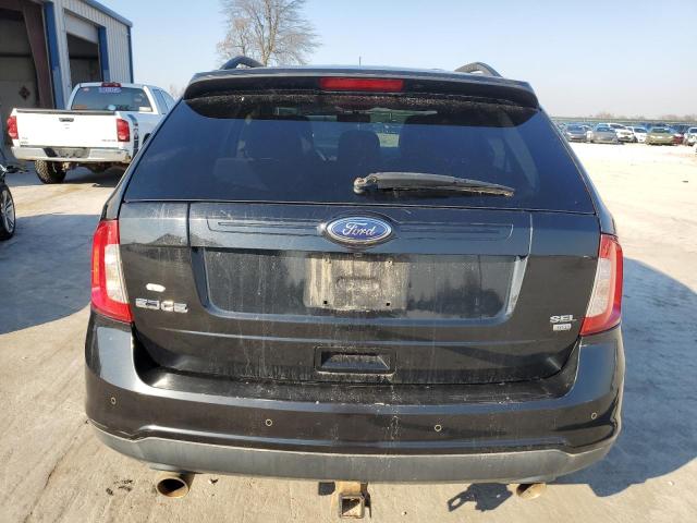 2FMDK4JC6DBB01653 - 2013 FORD EDGE SEL BLACK photo 6