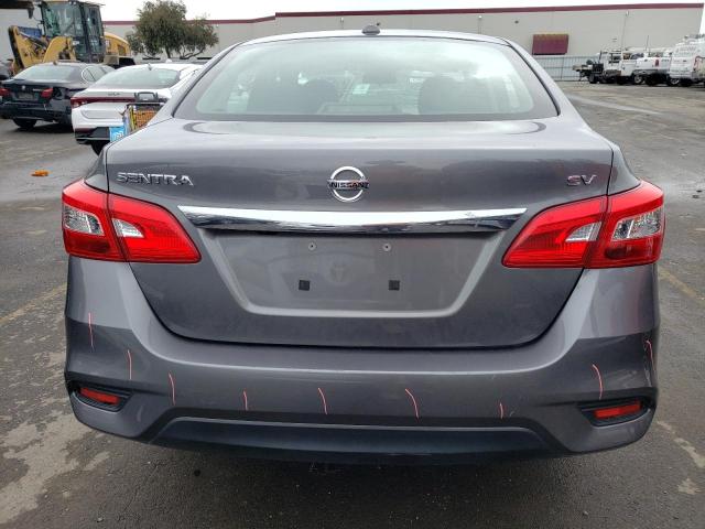 3N1AB7AP1KY415035 - 2019 NISSAN SENTRA S GRAY photo 6