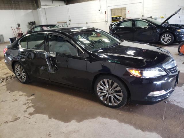 JH4KC1F9XHC000270 - 2017 ACURA RLX ADVANCE შავი ფოტო 4