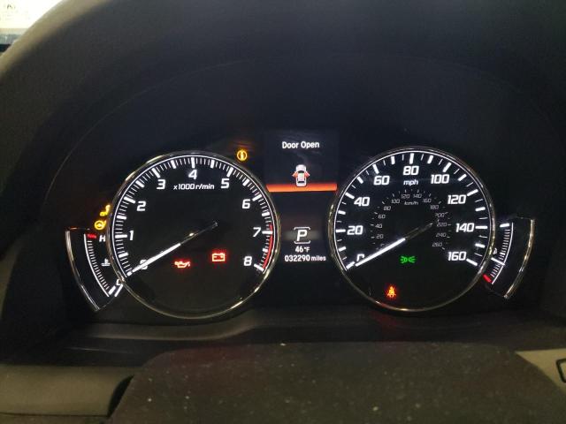 JH4KC1F9XHC000270 - 2017 ACURA RLX ADVANCE შავი ფოტო 9