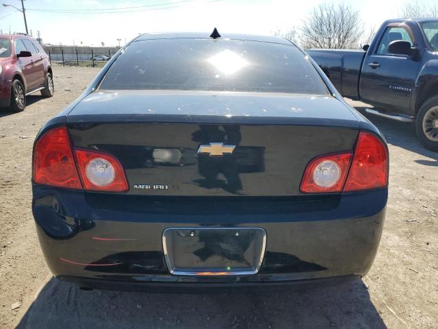 1G1ZC5E0XCF149109 - 2012 CHEVROLET MALIBU 1LT BLACK photo 6