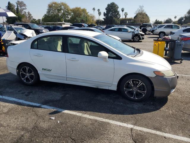 1HGFA46558L000122 - 2008 HONDA CIVIC GX WHITE photo 4