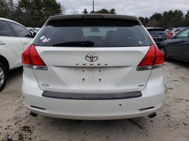 4T3BK3BBXBU048381 - 2011 TOYOTA VENZA WHITE photo 6