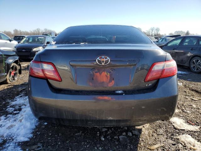 4T1BE46K69U277487 - 2009 TOYOTA CAMRY BASE GRAY photo 6