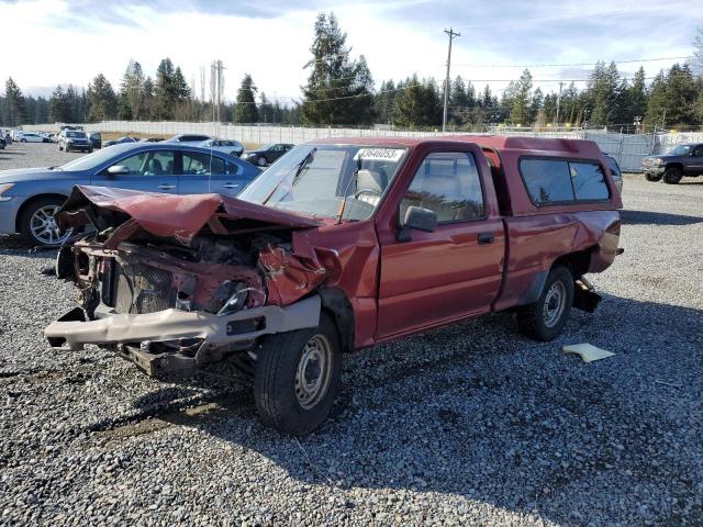 JT4RN81A6M0075564 - 1991 TOYOTA PICKUP 1/2 TON SHORT WHEELBASE BURGUNDY photo 1