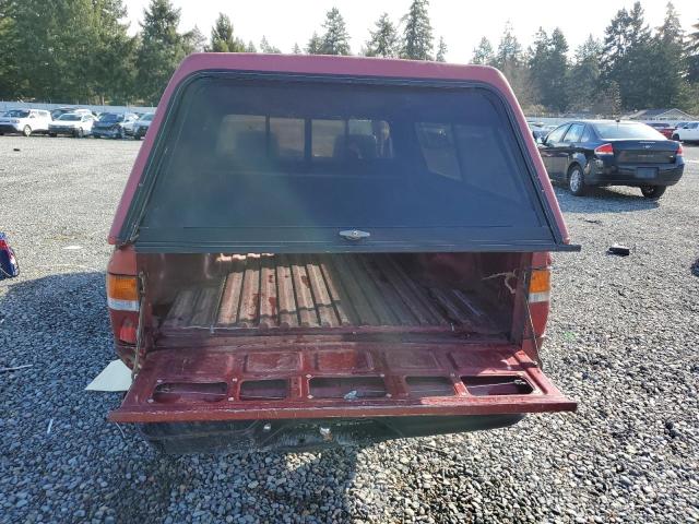 JT4RN81A6M0075564 - 1991 TOYOTA PICKUP 1/2 TON SHORT WHEELBASE BURGUNDY photo 6