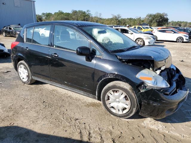 3N1BC1CP9BL511620 - 2011 NISSAN VERSA S BLACK photo 4