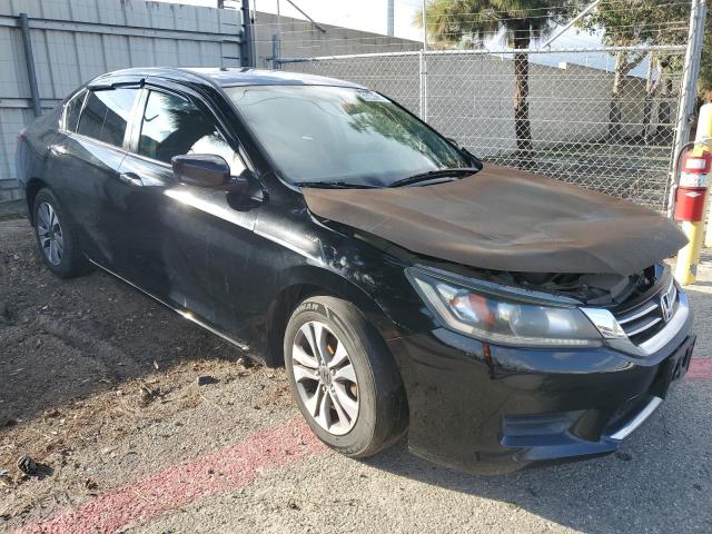 1HGCR2F30EA164562 - 2014 HONDA ACCORD LX BLACK photo 4