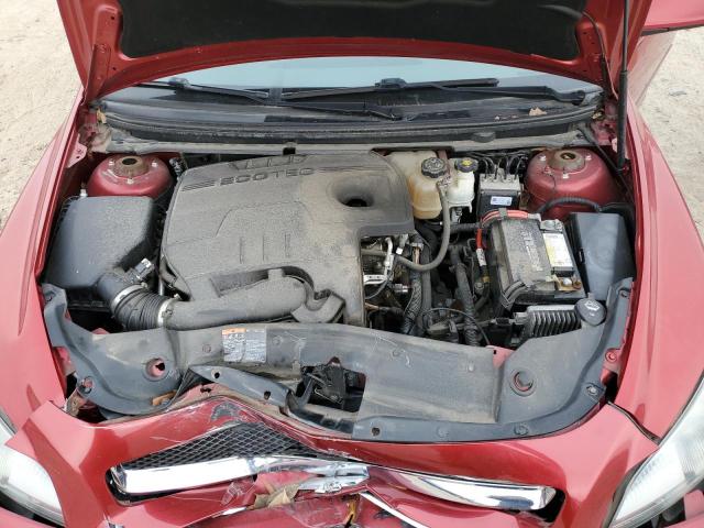 1G1ZC5E06CF258389 - 2012 CHEVROLET MALIBU 1LT RED photo 11