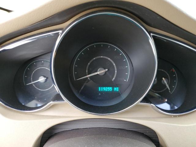 1G1ZC5E06CF258389 - 2012 CHEVROLET MALIBU 1LT RED photo 9