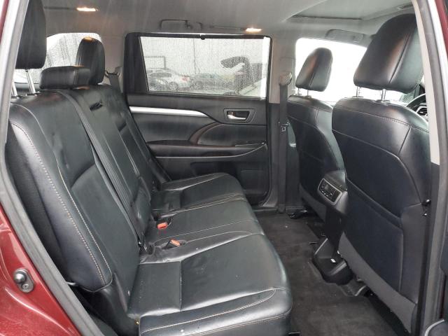 5TDKKRFH0GS186893 - 2016 TOYOTA HIGHLANDER XLE BURGUNDY photo 11