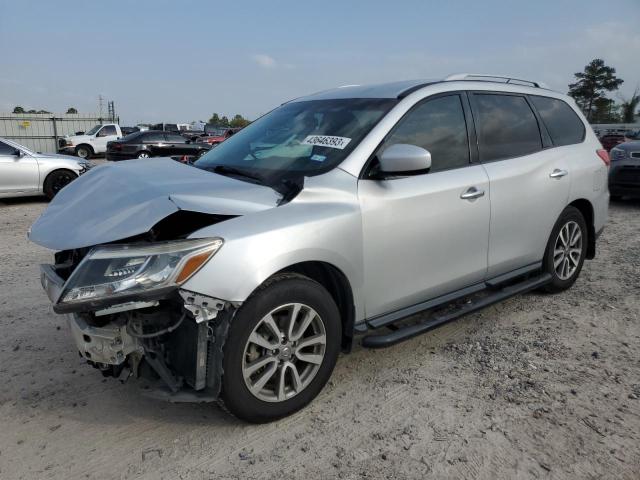 5N1AR2MN3EC715271 - 2014 NISSAN PATHFINDER S 银色 照片 1