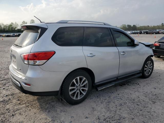 5N1AR2MN3EC715271 - 2014 NISSAN PATHFINDER S 银色 照片 3
