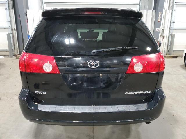 5TDZK22C08S182246 - 2008 TOYOTA SIENNA XLE BLACK photo 6