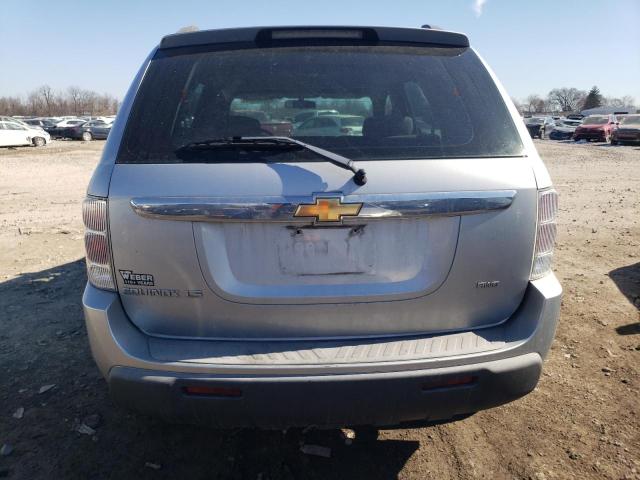 2CNDL23F766063077 - 2006 CHEVROLET EQUINOX LS SILVER photo 6