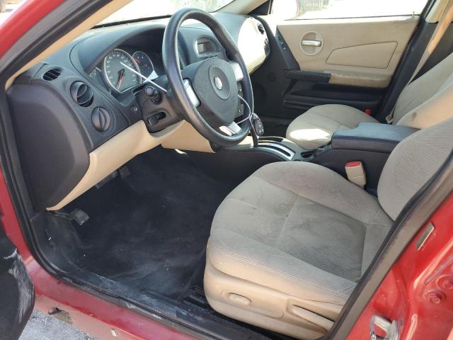 2G2WP552X81163336 - 2008 PONTIAC GRAND PRIX 红色 照片 7