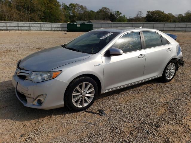 4T1BD1FK1CU026286 - 2012 TOYOTA CAMRY HYBRID SILVER photo 1