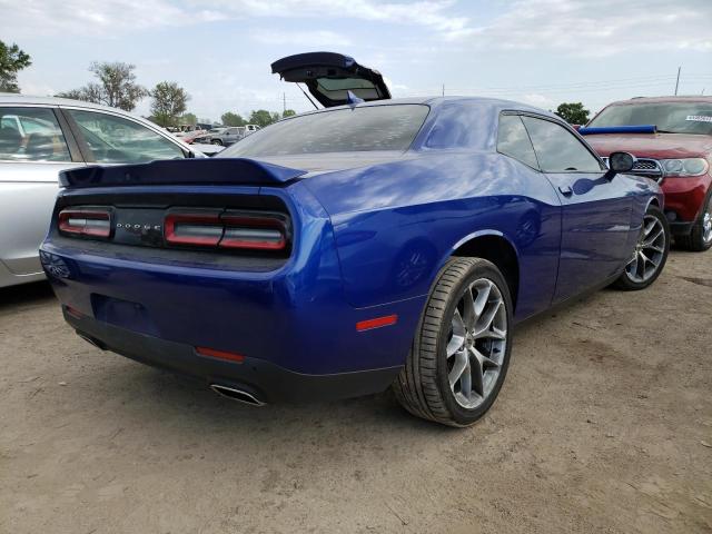 2C3CDZJG7KH571165 - 2019 DODGE CHALLENGER GT BLUE photo 3