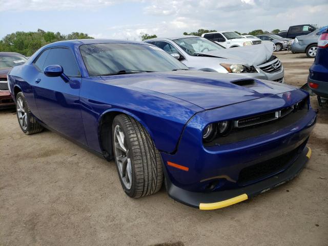 2C3CDZJG7KH571165 - 2019 DODGE CHALLENGER GT BLUE photo 4