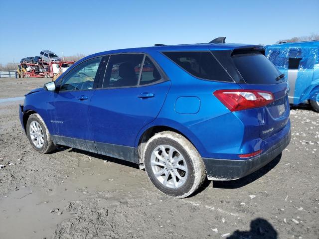 3GNAXHEV3KS577594 - 2019 CHEVROLET EQUINOX LS BLUE photo 2