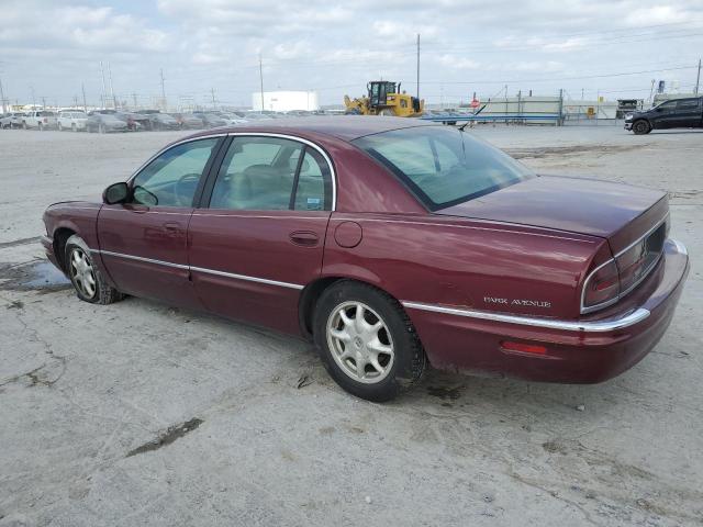 1G4CW54K214225403 - 2001 BUICK PARK AVENU MAROON photo 2