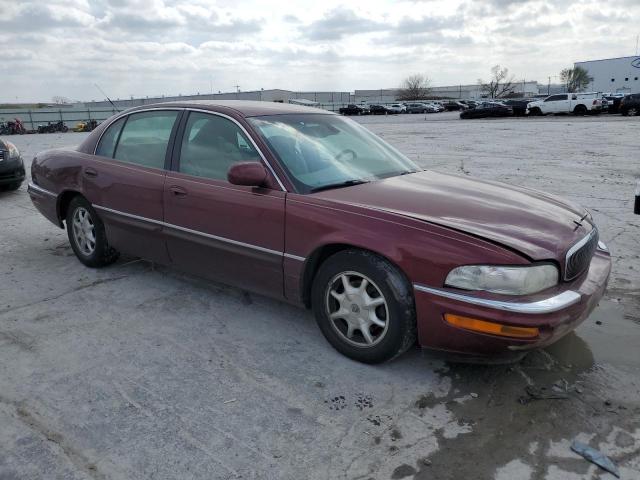 1G4CW54K214225403 - 2001 BUICK PARK AVENU MAROON photo 4