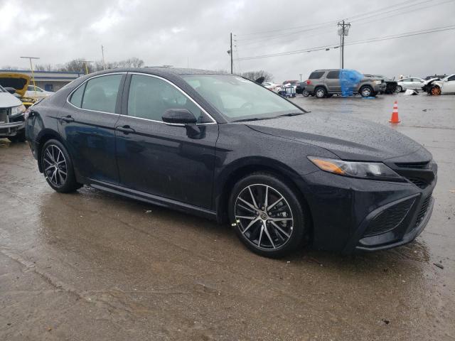 4T1T11AK4RU889418 - 2024 TOYOTA CAMRY SE NIGHT SHADE BLACK photo 4